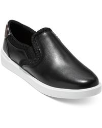 Cole Haan - Grand Cross Court Faux Leather Slip On Slip-on Sneakers - Lyst