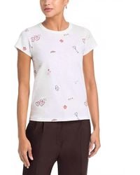 Rag & Bone - All Over Valentines Tee - Lyst