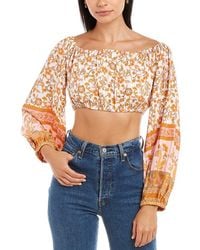 Traffic People - Sofia Crop Top - Lyst