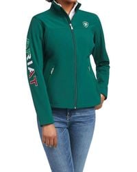 Ariat - Classic Team Softshell Mexico Jacket - Lyst