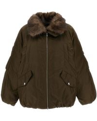 Stand Studio - Thilda Oversized Padded Nylon Jacket - Lyst