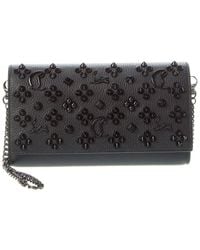 Christian Louboutin - Paloma Leather Wallet On Chain - Lyst