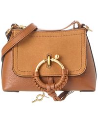 See By Chloé - Joan Mini Leather & Suede Crossbody - Lyst