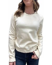 ..,merci - Sweater With Edge Detailing Pullover - Lyst