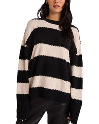 Bella Dahl - Oversized Crew Neck Sweater - Lyst