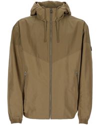 BOSS - Giacca Con Cappuccio E Zip - Lyst