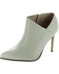 BCBGeneration - Hadix Faux Leather Side Zip Ankle Boots - Lyst