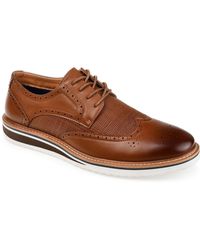 Vance Co. - Warrick Faux Leather Office Oxfords - Lyst