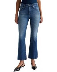 AG Jeans - Farrah Boot Crop Jeans - Lyst