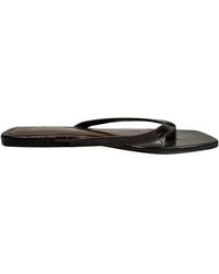 TOTEME - The Flip-Flop Croc-Effect Flip Flops - Lyst
