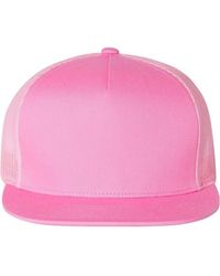 Classics - Flat Bill Trucker Cap - Lyst