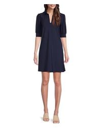 Jude Connally - Emerson Puffed Sleeve Shift Dress - Lyst