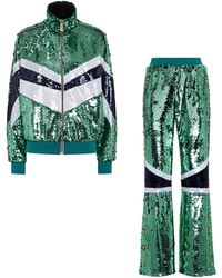 Philipp Plein - Top/Trousers Tracksuit With Crystals - Lyst