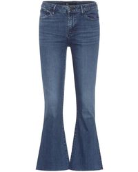 3x1 - W25 Midway Extreme Cropped Jeans Fringed Edges Denim Pants - Lyst