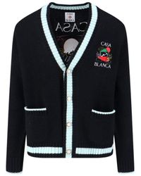 CASABLANCA - Casa Mountain Temple" Cardigan - Lyst