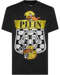 Philipp Plein - T-Shirt Round Neck Ss Tee Duck 1978 - Lyst