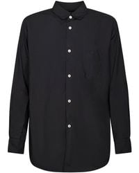 Comme des Garçons - Long-Sleeved Shirt With Classic Collar And Buttoned Cuffs - Lyst