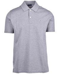 Paul & Shark - Cotton Embroidered Polo Shirt - Lyst