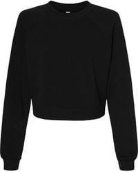 Bella Canvas - Raglan Pullover Fleece - Lyst