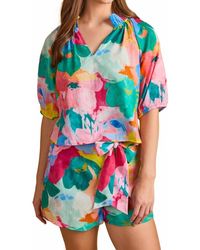 Double A - Trish Short Sleeve Top - Lyst