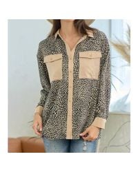 Doe And Rae - Leopard Button Down Shirt - Lyst