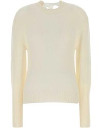 Lanvin - Gros-Grain Knot Detail Cashmere Sweater - Lyst