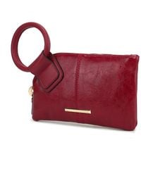 MKF Collection by Mia K - Simone Vegan Leather Clutch/wristlet For - Lyst