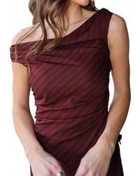 Nia - Benedict One-Shoulder Top - Lyst