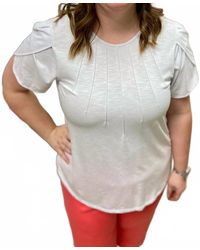 Southern Lady - Tulip Short Sleeve Top - Lyst