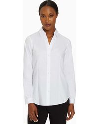 Jones New York - Easy-care Button-up Shirt - Lyst