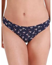 Seafolly - Remix Ruched Side Retro Bikini Bottom - Lyst