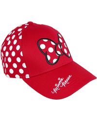 Disney - Minnie Mouse Polka Dots Baseball Hat - Lyst