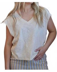 Another Love - Graciela Embossed Tee - Lyst