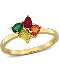 Mimi & Max - Gem Cluster Ring Sterling - Lyst