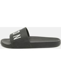 DSquared² - Rubber Slide Sandals - Lyst