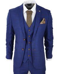 Paul Andrew - Alex Check Wedding 3 Piece Suit - Lyst