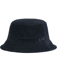 A.P.C. - Mark Bucket Hat - Lyst