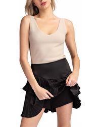 Eesome - Ruffle Mini Skirt - Lyst