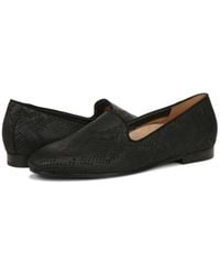 Vionic - Willa Ii Flat Snake Leather Slip On Loafers Shoes Hawk607 - Lyst