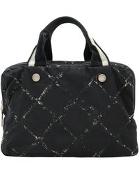 Chanel - Travel Line Synthetic Tote Bag (pre-owned) - Lyst