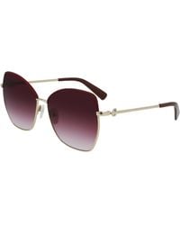 Longchamp - 60 Mm Sunglasses Lo156sl-722 - Lyst