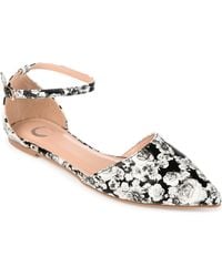 Journee Collection - Wide Width Reba Flat - Lyst