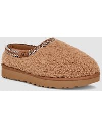 UGG - Tasman Maxi Curly 1158356-Che Slippers Chestnut Sheepskin Shoes Gug200 - Lyst