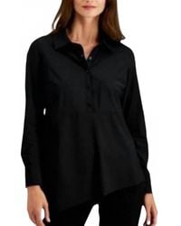 Alfani - Button Long-Sleeve Blouse - Lyst