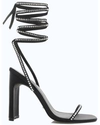 Billini - Haleigh Wrap Heel Sandal - Lyst
