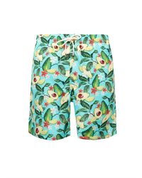 Lia Sahara - Patterned Swim Shorts - Lyst