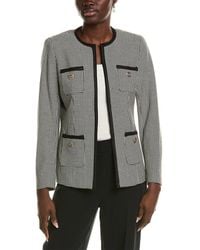 Anne Klein - Kissing Front Jacket - Lyst
