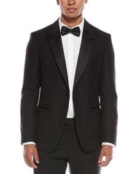 BOSS - Hutson Wool-Blend Tuxedo Jacket - Lyst