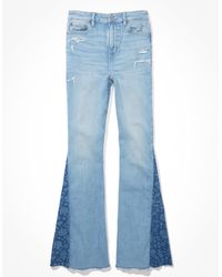 American Eagle Outfitters - Ae Ne(x)t Level Super High-waisted Flare Jean - Lyst