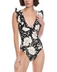 summersalt - The Ruffle Backflip One-Piece - Lyst